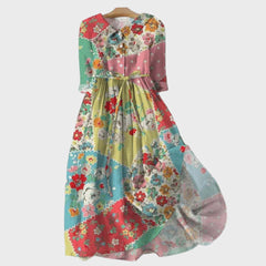 Aoibhinn - Elegant Floral Maxi Dress