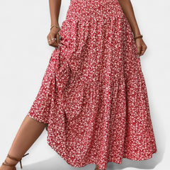 Órlaith - Stretchy Floral Skirt