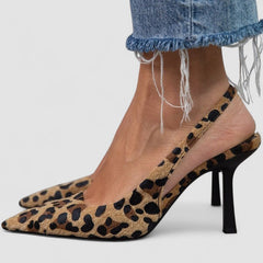 Róisín - Leopard Pattern Stiletto Heels