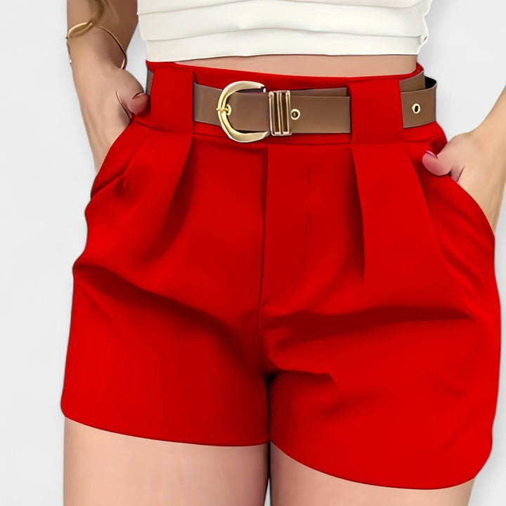 Ailís - Chic Pleated Shorts