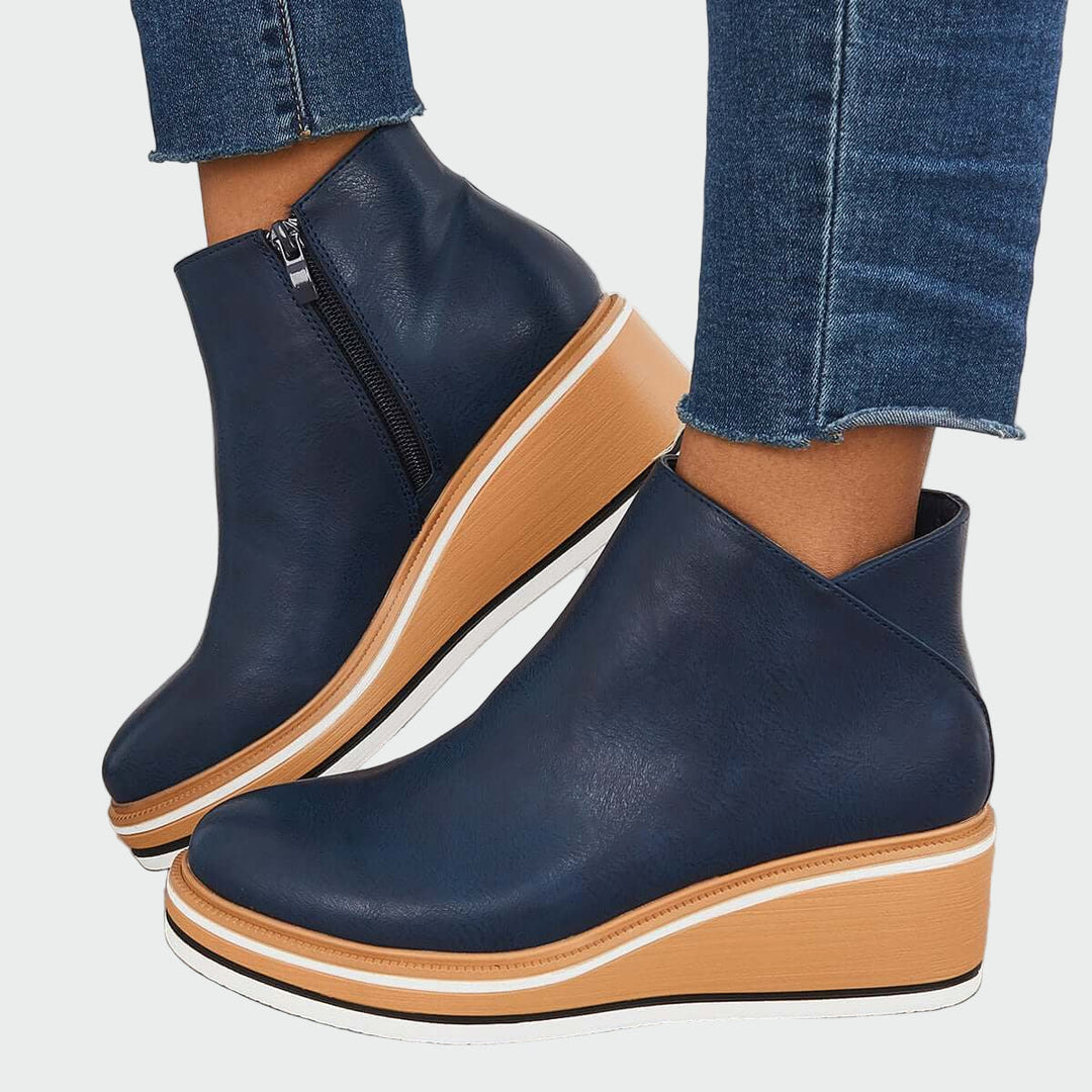 Áine - Ankle Boots with Platform Sole