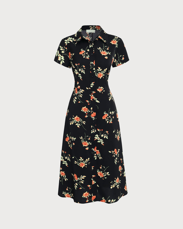 Aoife - Blooming Midi Dress