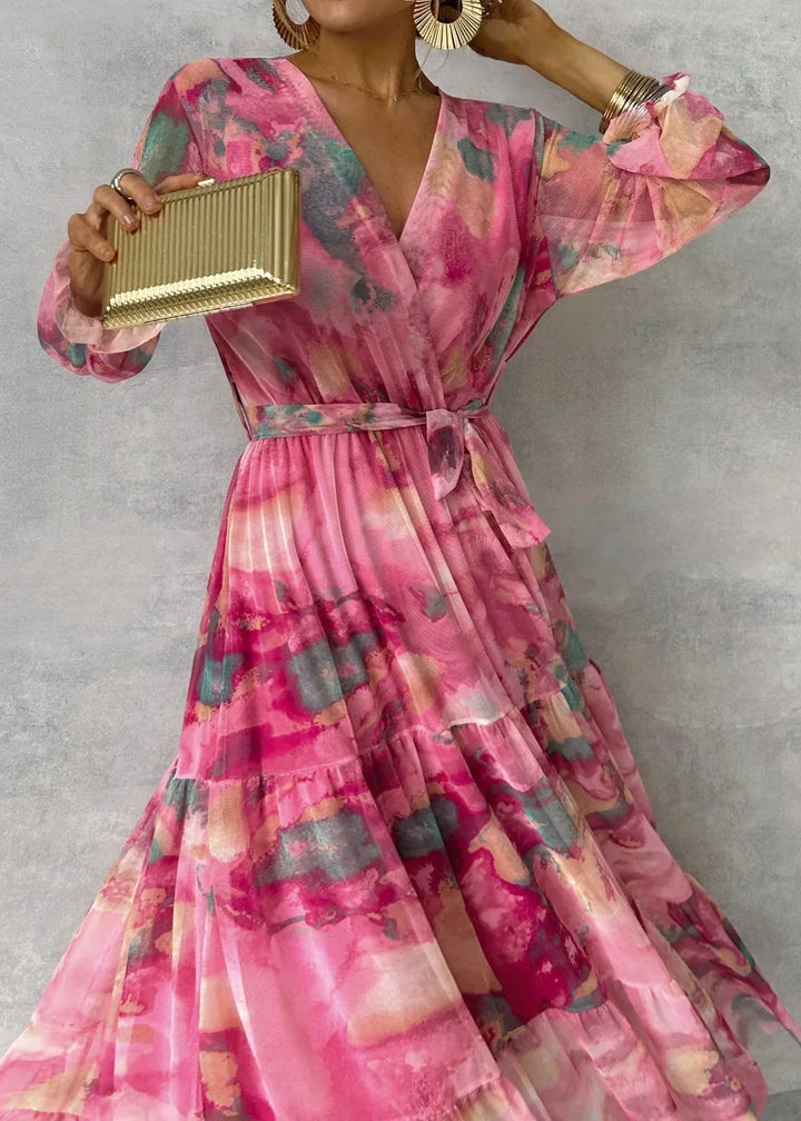 Aisling - Long Floral Dress
