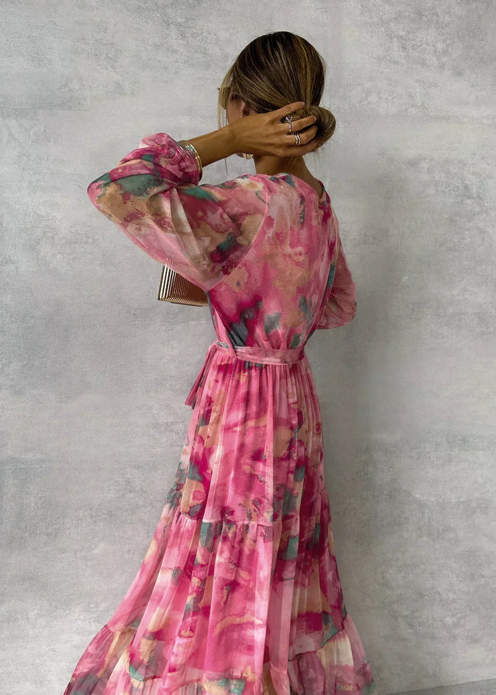 Aisling - Long Floral Dress