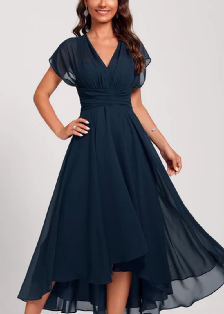 Fiona - Chic Midi Dress