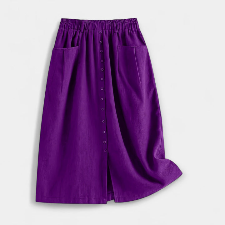 Nuala - Vintage-Inspired Midi Skirt