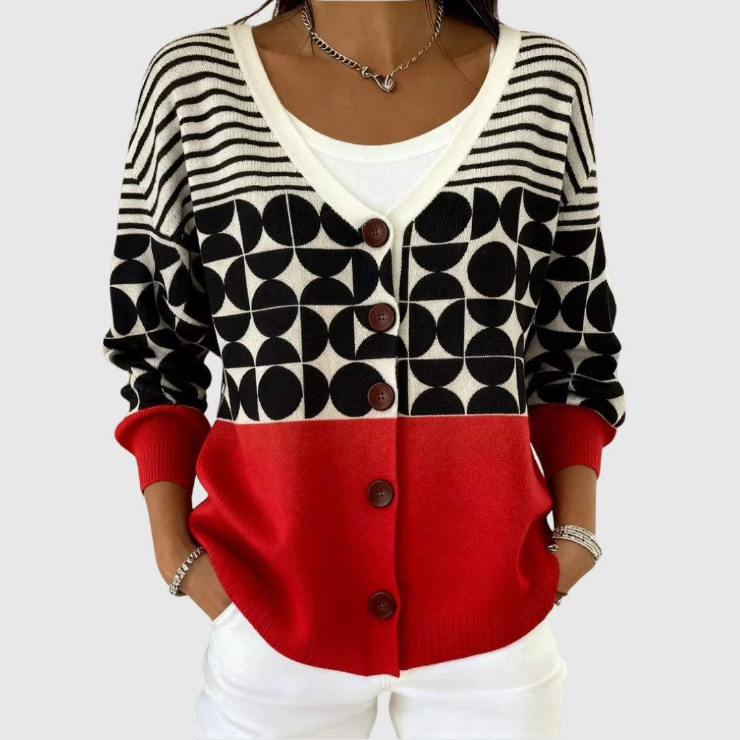Breda | Cosy Button-Up Cardigan
