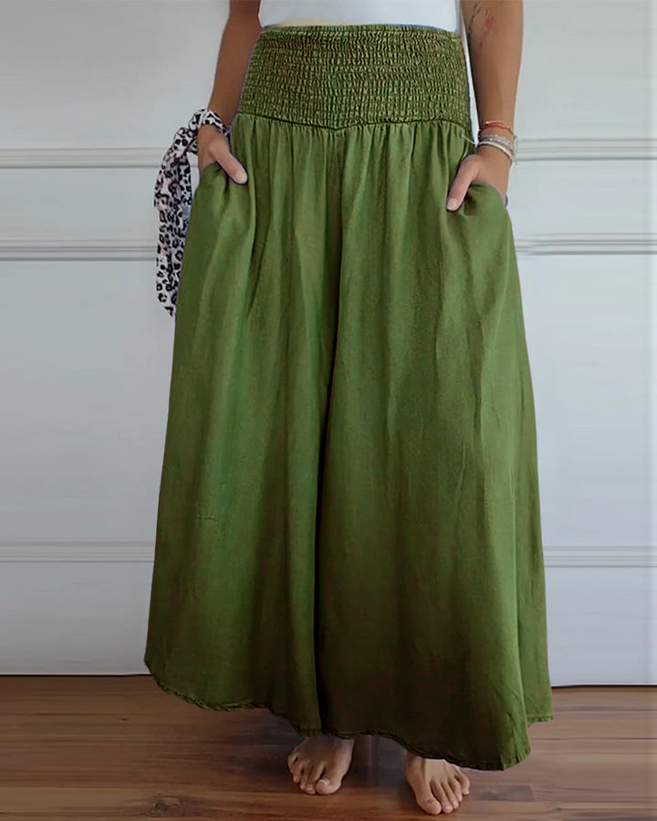 Gormfhlaith - Chic High-Waisted Trousers
