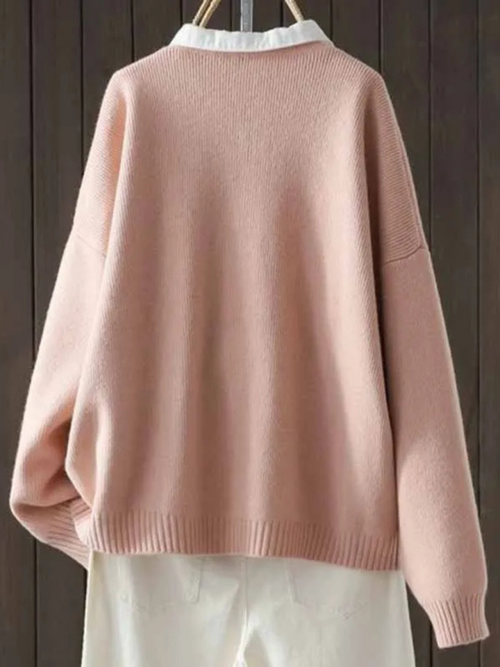 Gráinne - Chic Pink Cardigan
