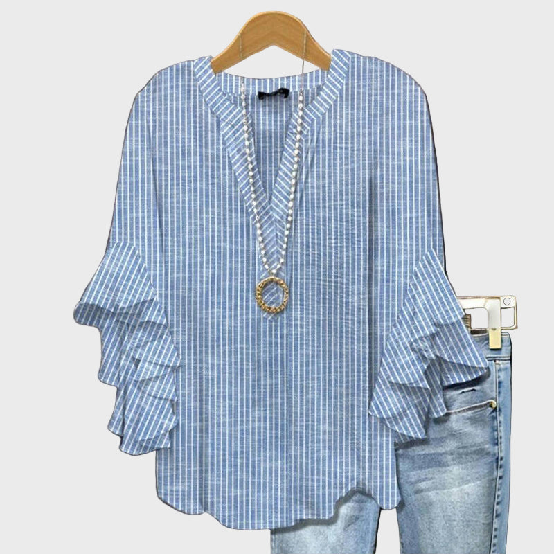Órla - Chic Striped Blouse