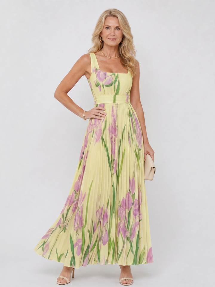 Sinead - Pleated Midi Dress