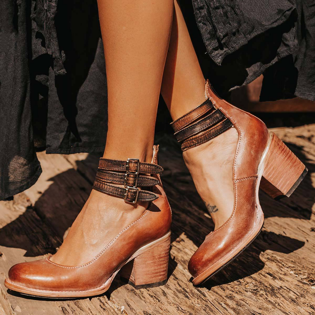 Aoife - Chic Strappy High Heels