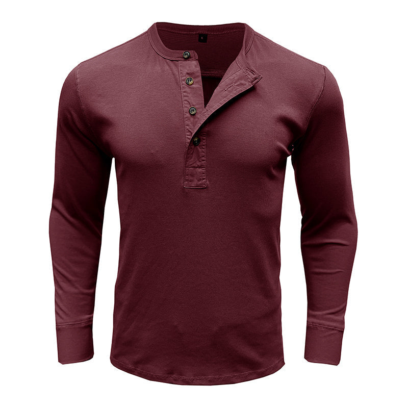 Declan - Chic Henley Top