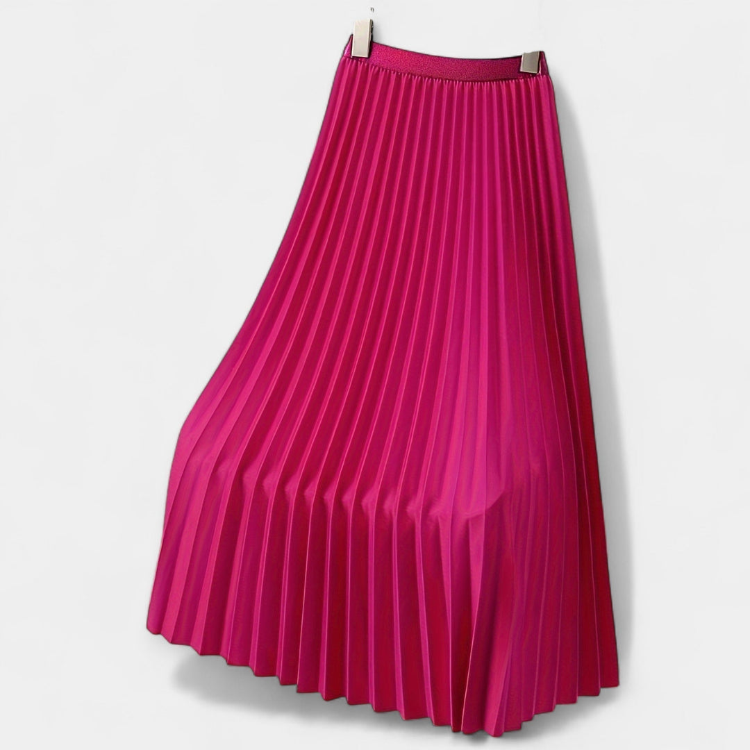 Aoife - Elegant Long Pleated Skirt