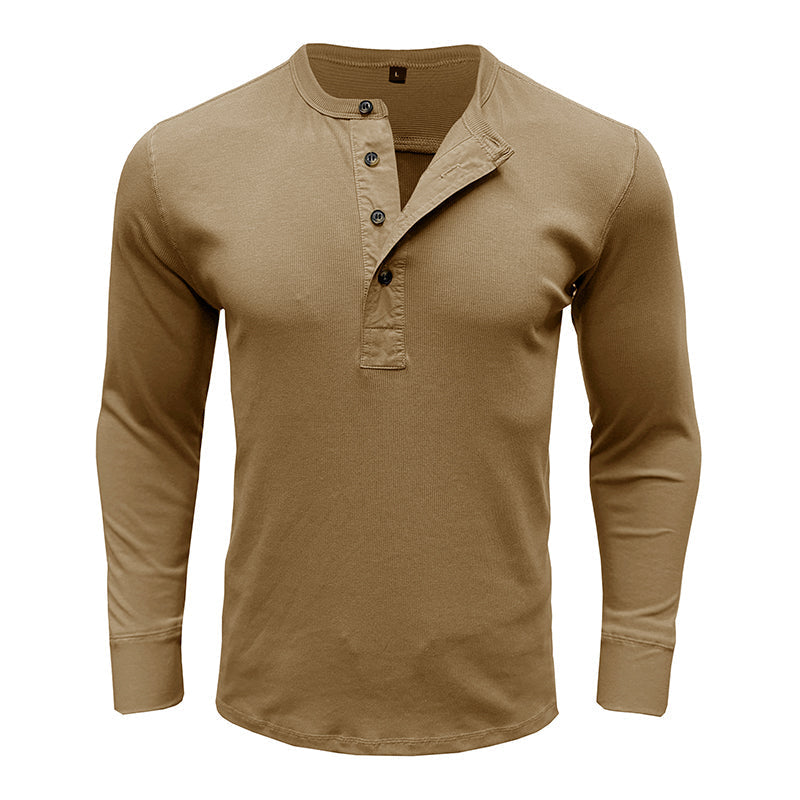 Declan - Chic Henley Top