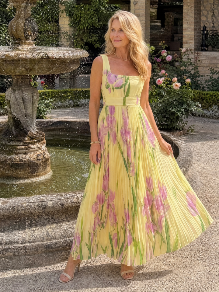 Sinead - Pleated Midi Dress