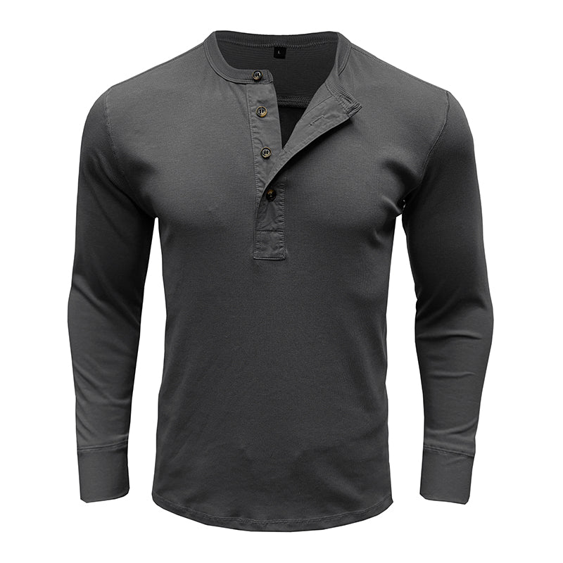 Declan - Chic Henley Top