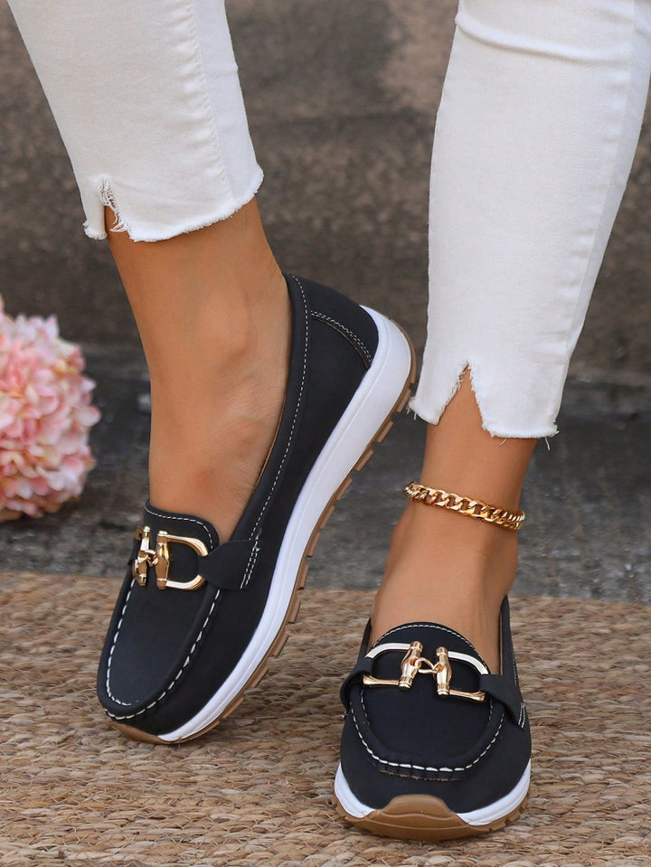 Aoibhín - Buckled Flat Shoes