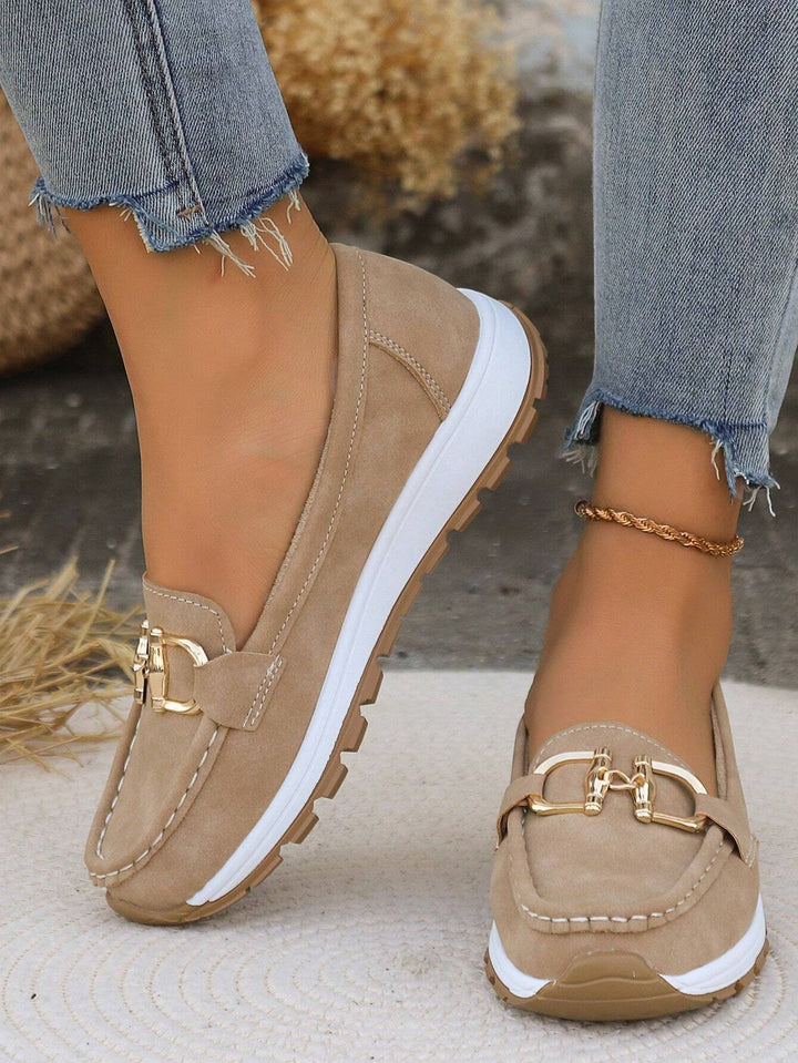 Aoibhín - Buckled Flat Shoes
