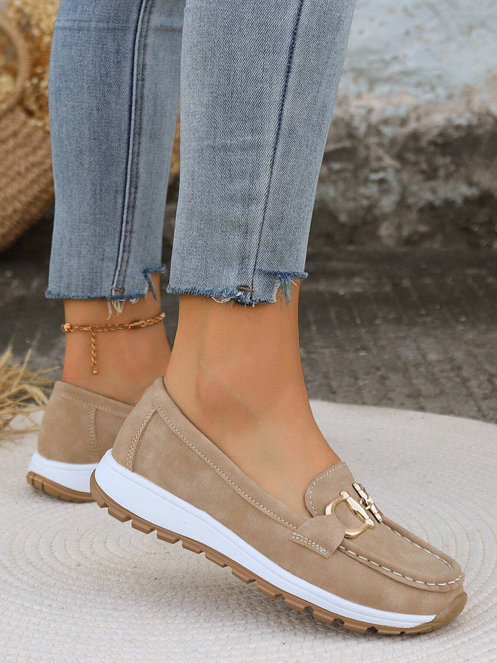 Aoibhín - Buckled Flat Shoes