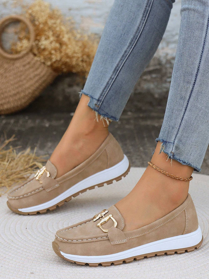 Aoibhín - Buckled Flat Shoes