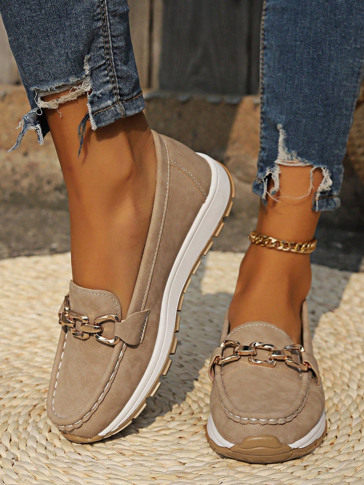 Aoibhín - Buckled Flat Shoes