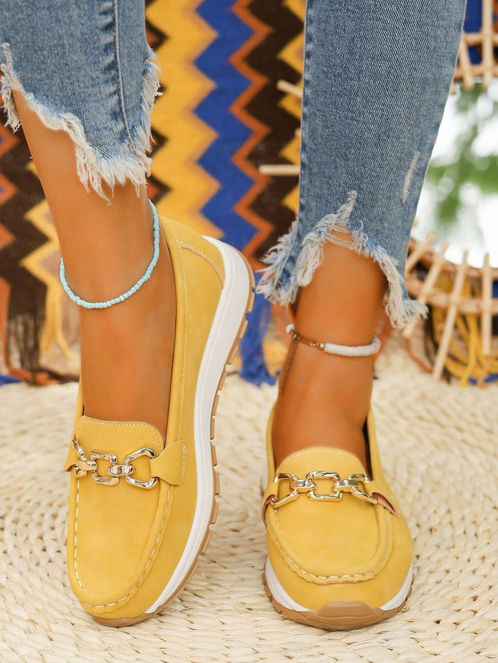 Aoibhín - Buckled Flat Shoes
