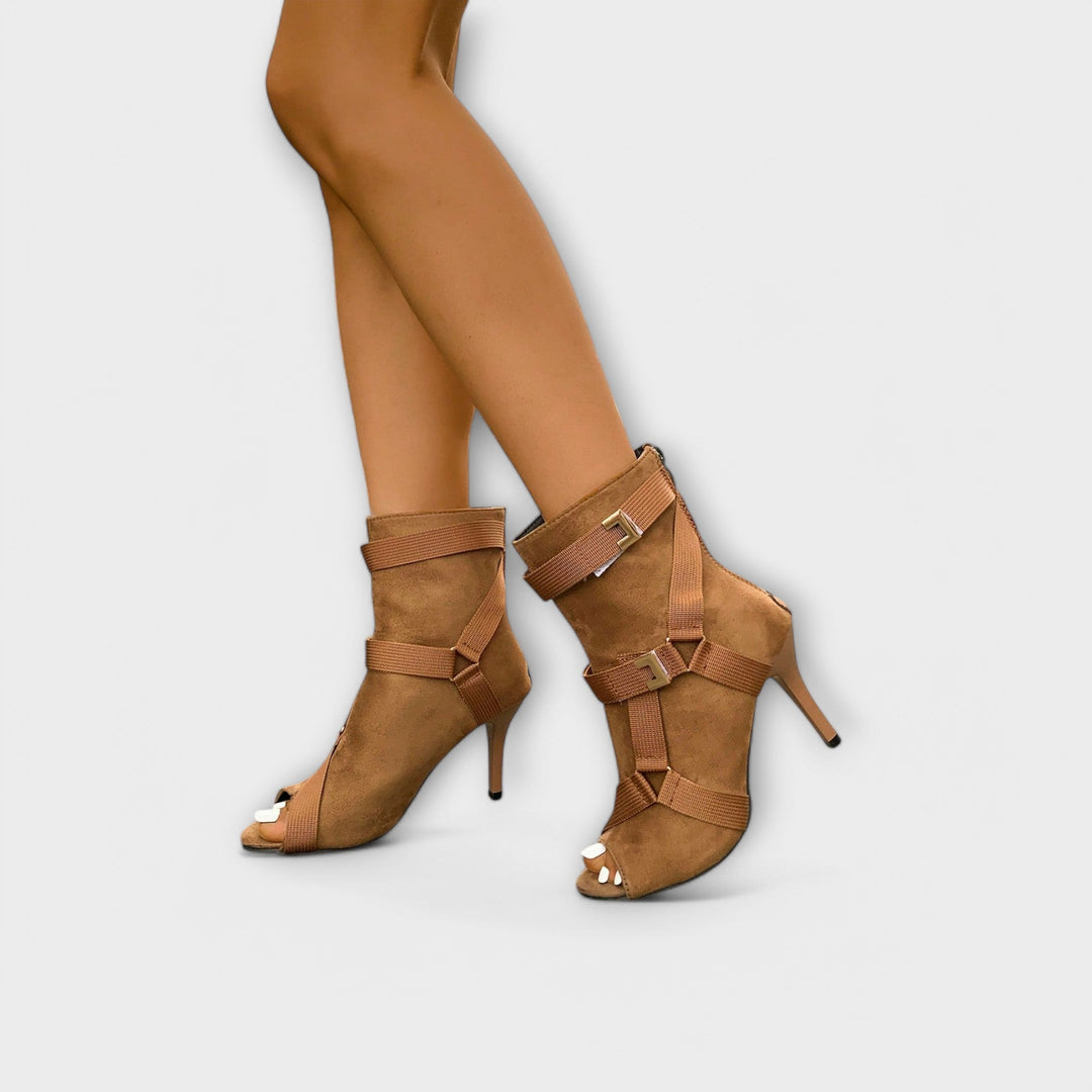 Nuala - Strappy Ankle Boots