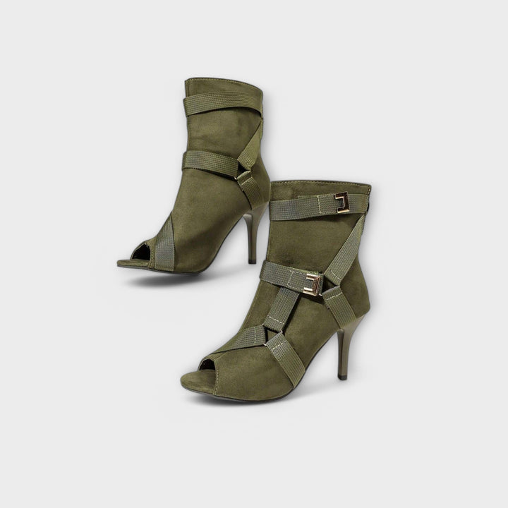 Nuala - Strappy Ankle Boots