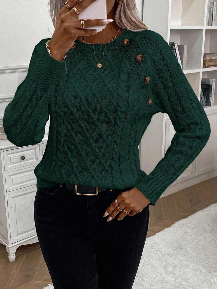 Éabha - Stylish Twisted Jumper