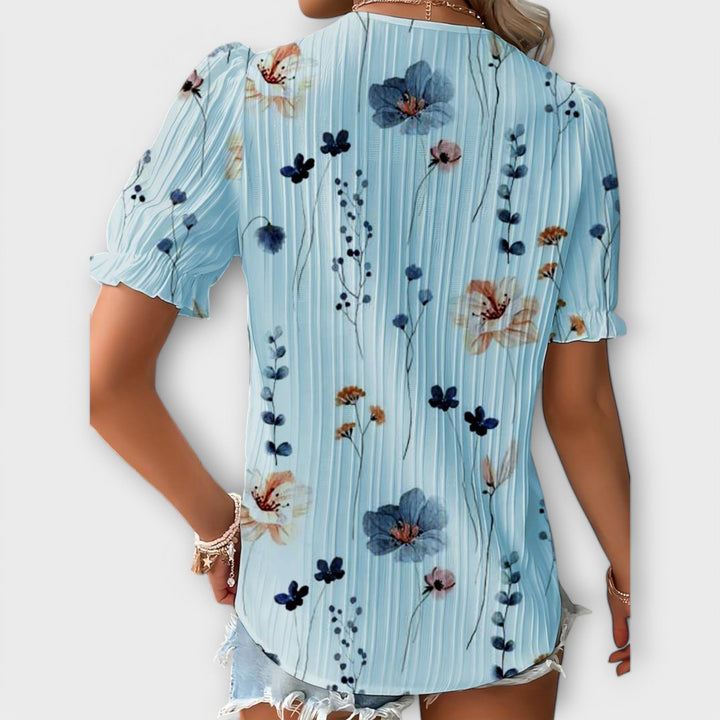 Nuala - V-Neck Top