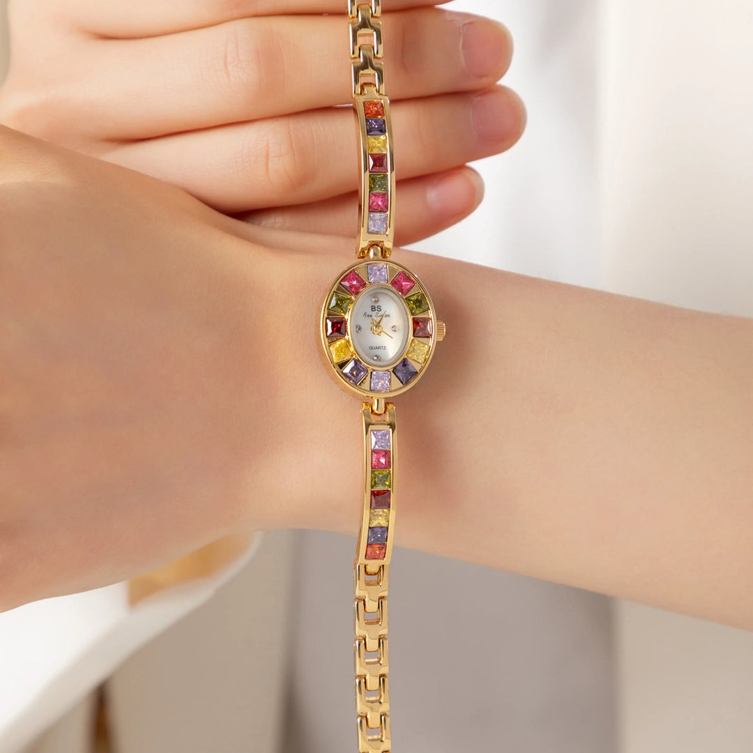 Sinéad - Vibrant Gold Timepiece