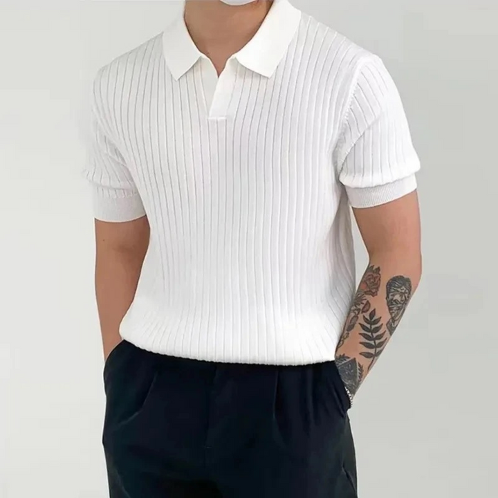 Éanna - Sophisticated Ribbed Polo