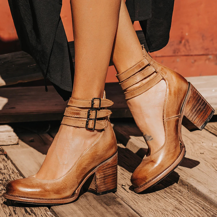 Aoife - Chic Strappy High Heels
