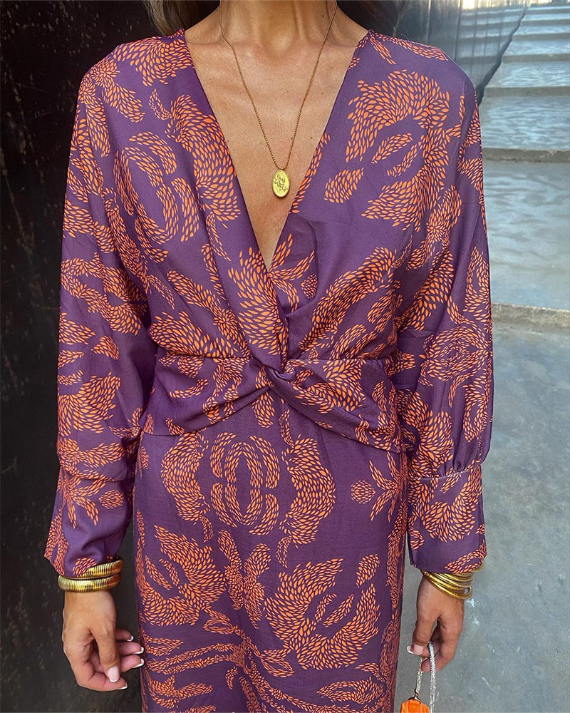 Gormfhlaith - Sustainable Midi Dress