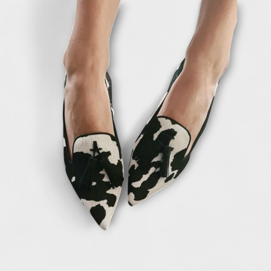 Éilis - Pom Pom Ballerina Flats