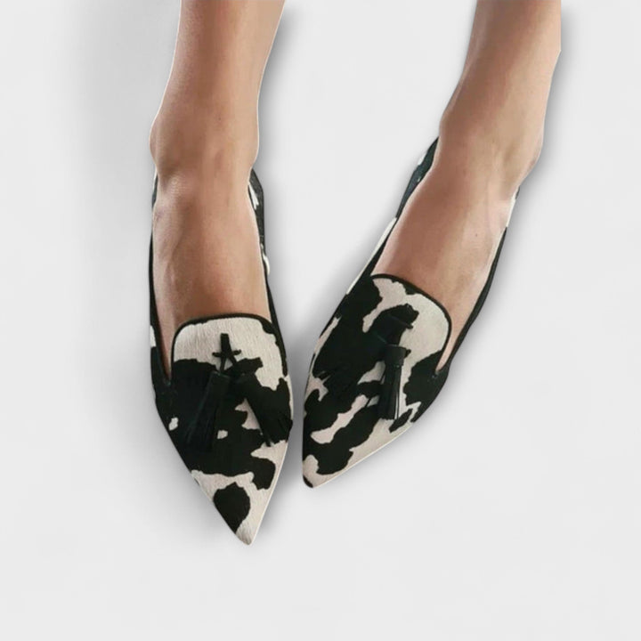 Éilis - Pom Pom Ballerina Flats