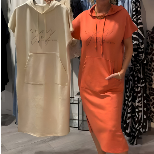 Damhnait - Relaxed Hoodie Dress