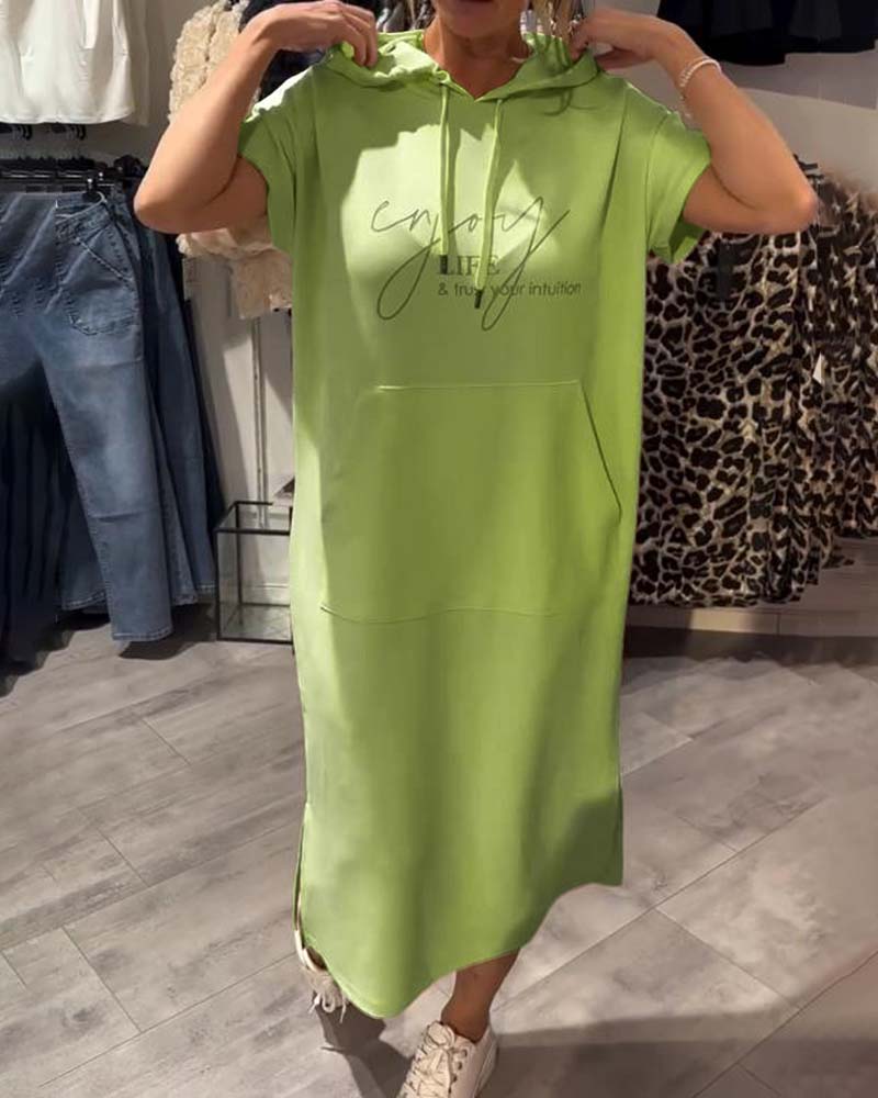 Damhnait - Relaxed Hoodie Dress