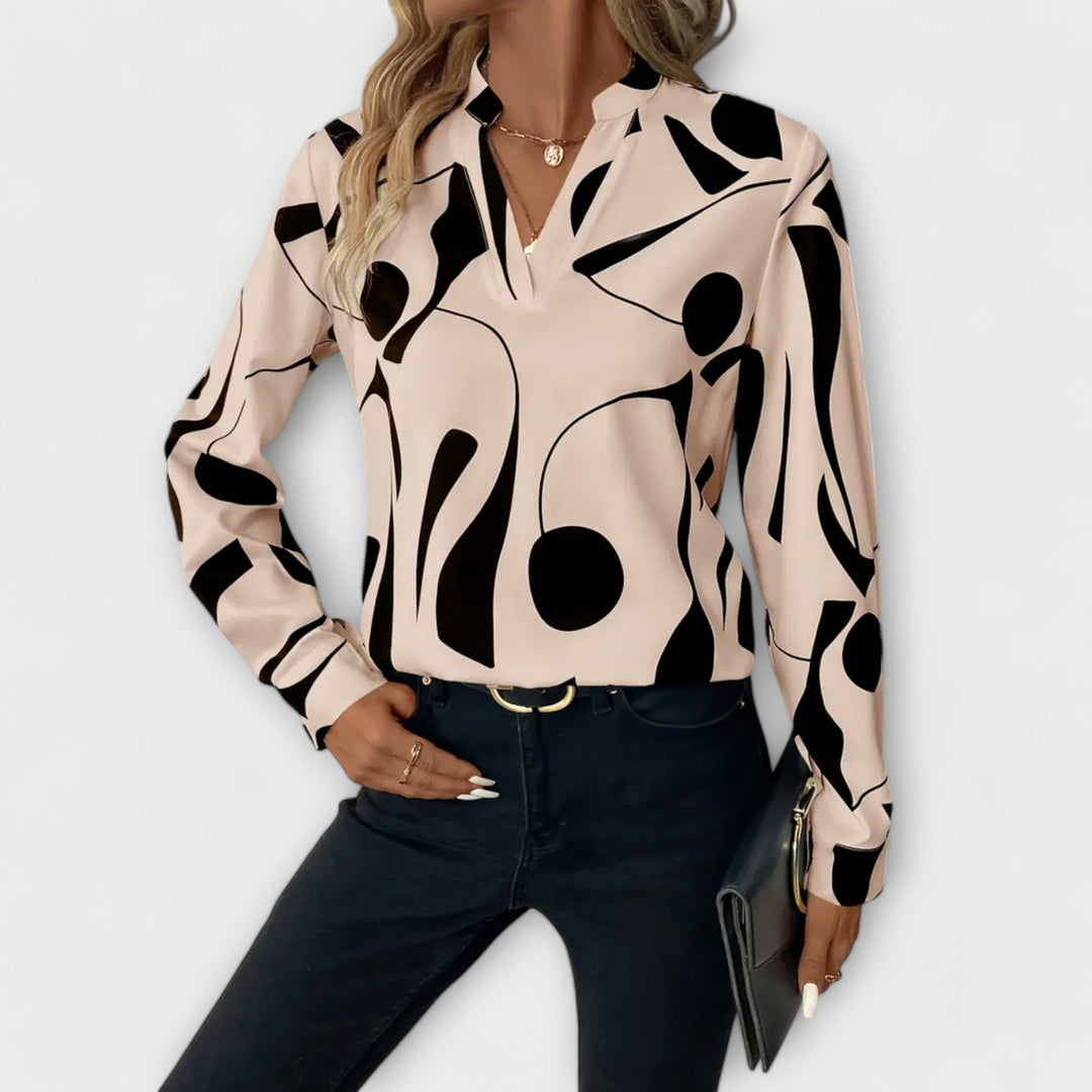 Ciara - Chic Geometric Top