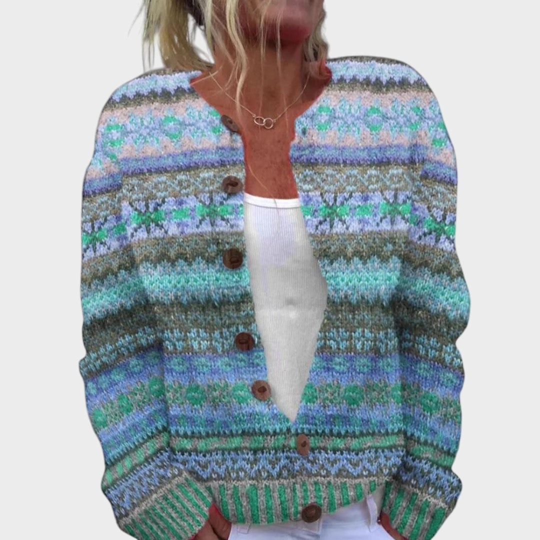 Fiona | Chic Floral Cardigan