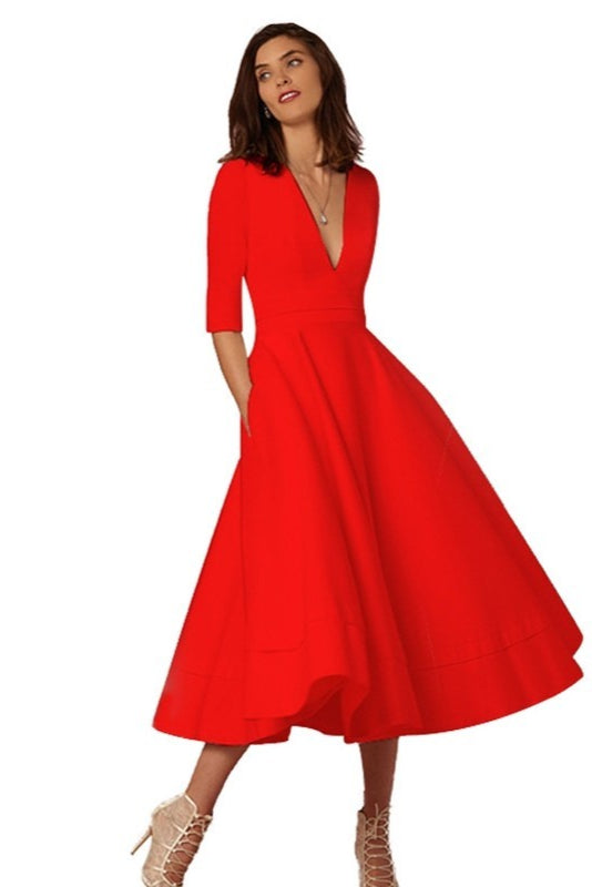 Aoibhín - Chic Midi Dress