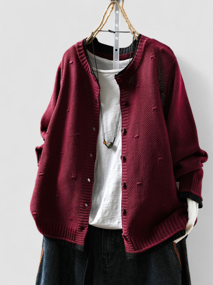 Aisling - Chic Textured Cardigan