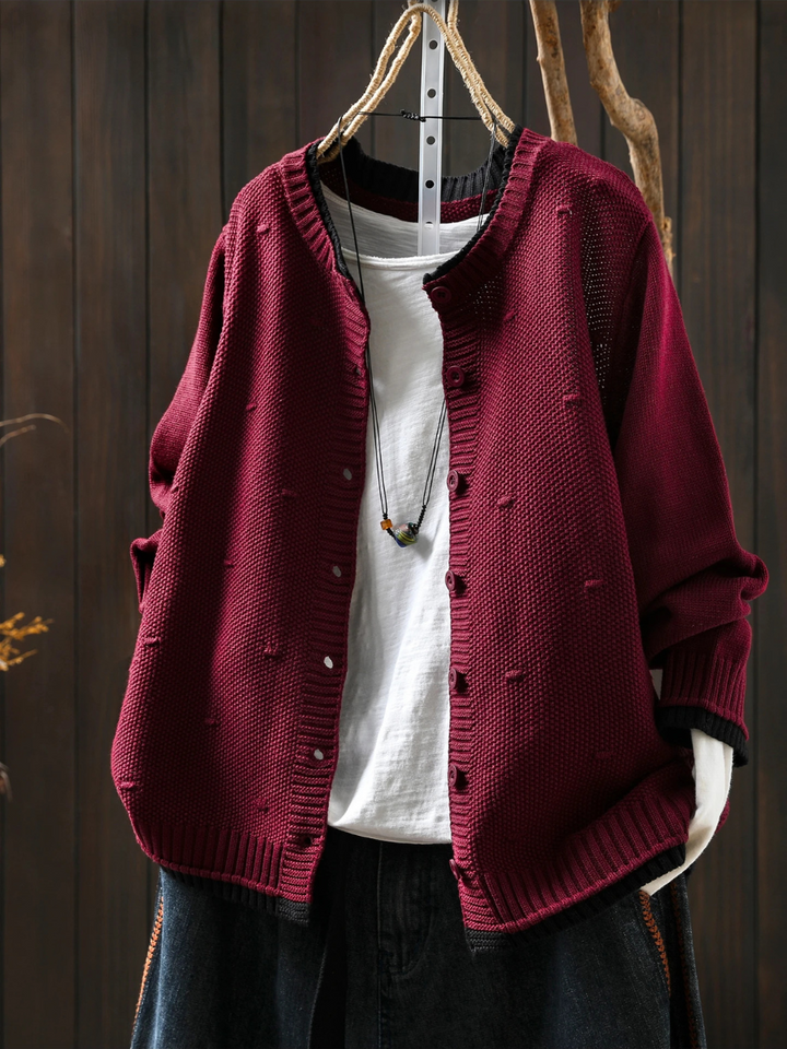 Aisling - Chic Textured Cardigan