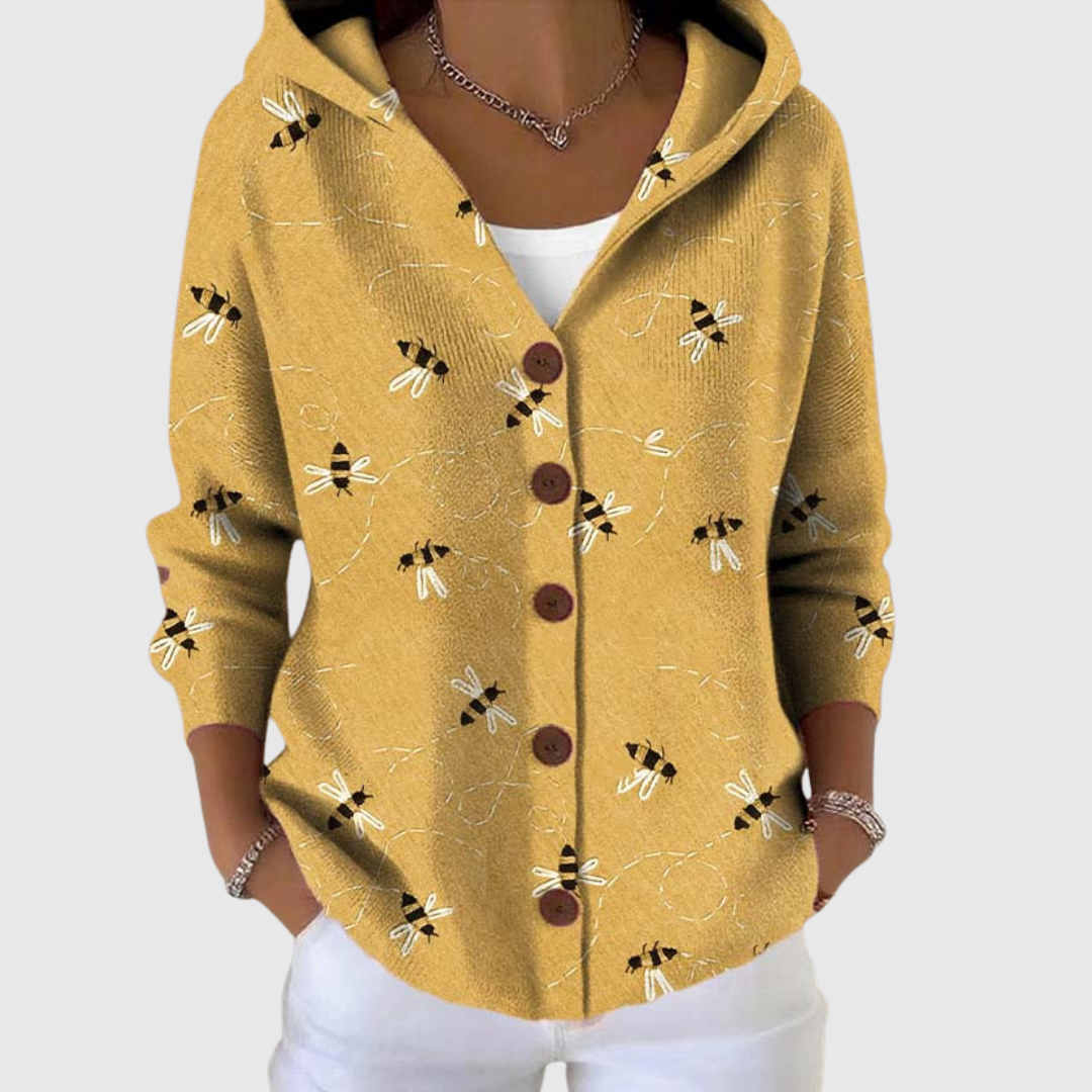 Kathleen | Cosy Hooded Cardigan