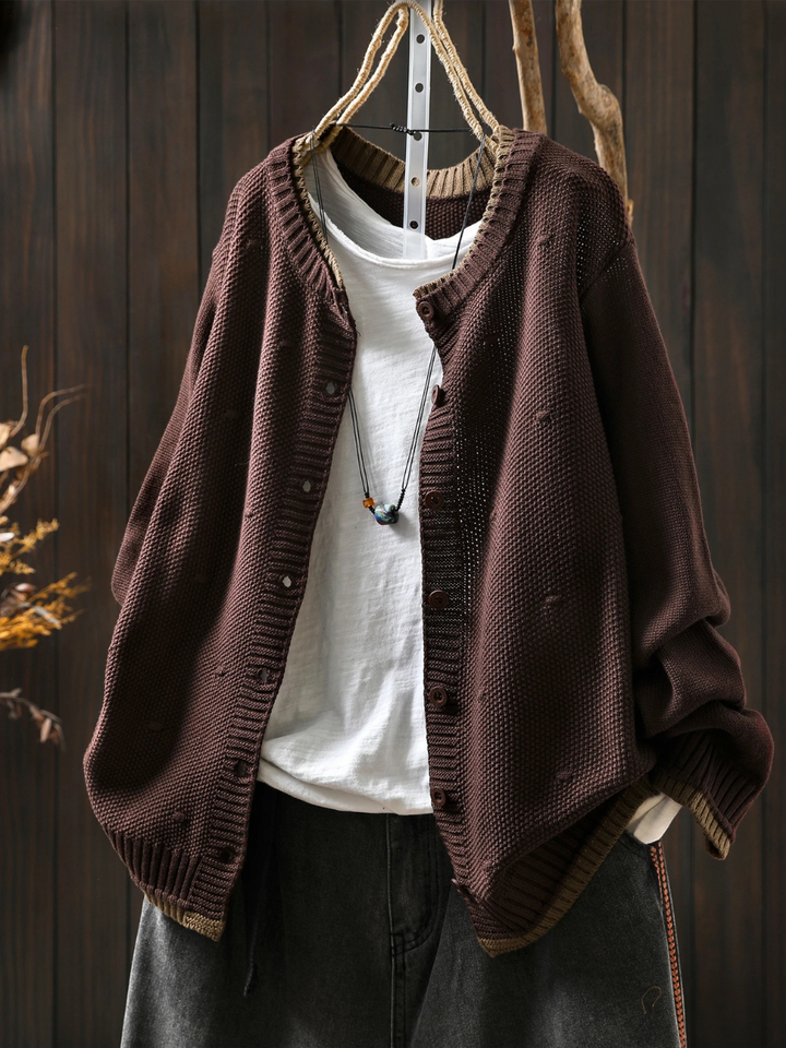 Aisling - Chic Textured Cardigan