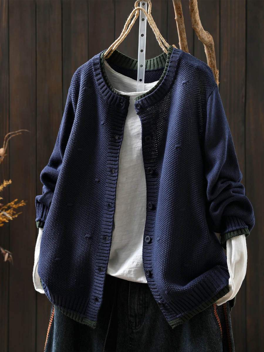 Aisling - Chic Textured Cardigan