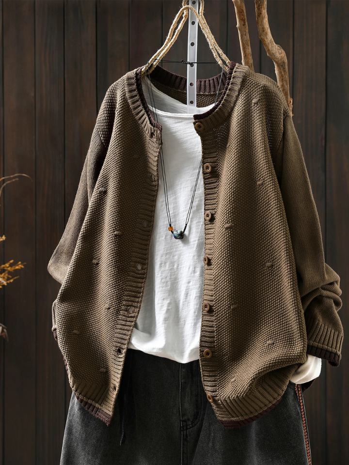 Aisling - Chic Textured Cardigan