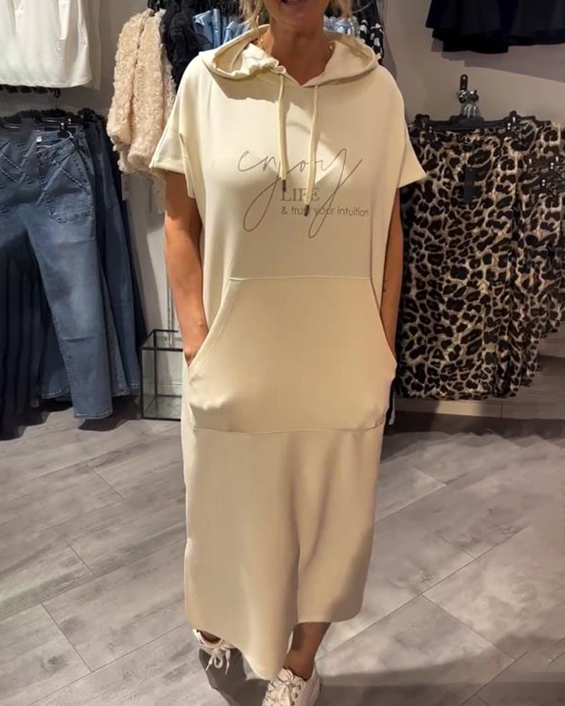 Damhnait - Relaxed Hoodie Dress