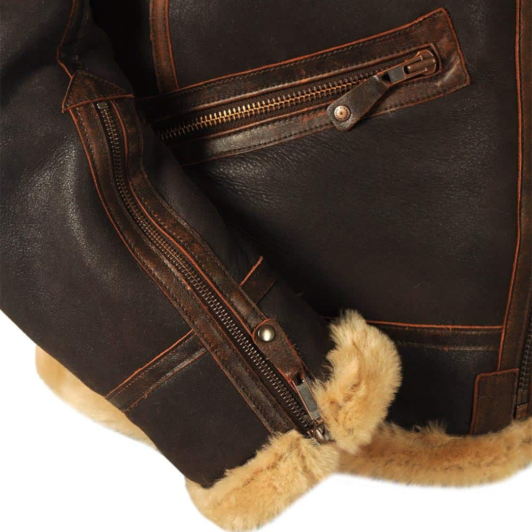 Ronan - Chic Aviator Jacket